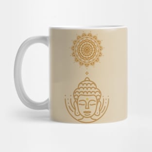 Buddha - Spiritual Symbolism - Mandala Mug